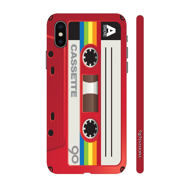 Hardshell Phone Case - Retro Cassette 9 - Enthopia