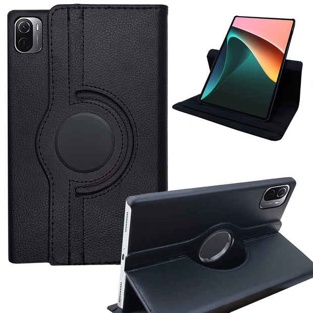 Xiaomi Mi Pad 5 (11 inch) Leather Stand Smart Case Cover 360° MultiAngle Rotatable Case Cover