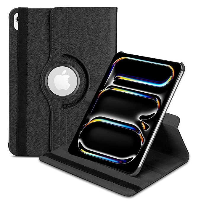IPad Pro M4 13 inch 2024 Rotating Faux Leather Case