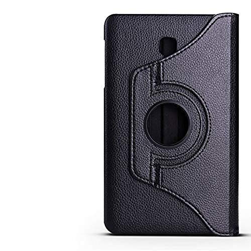 Samsung Galaxy Tab A 10.5 inch 2018 (SM-T590 T595) Leather Stand Smart Case Cover 360° MultiAngle Rotatable Case Cover, Black