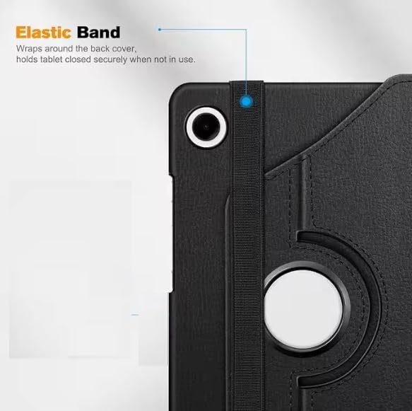 Lenovo Tab M10 FHD 3rd Gen 10.1 inch TB-X328 Leather Stand Smart Case Cover 360° MultiAngle Rotatable Case Cover