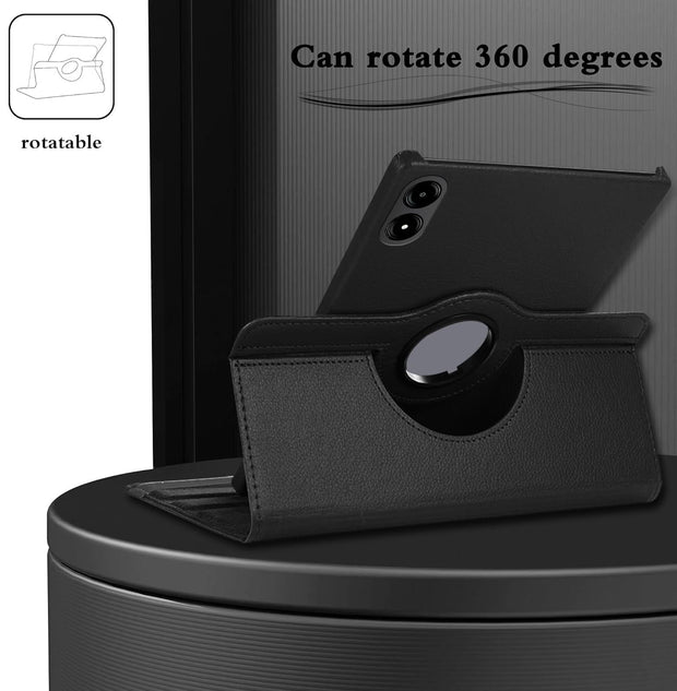 Redmi Pad Pro 5G (12.1 inch) Leather Stand Smart Case Cover 360° MultiAngle Rotatable Case Cover