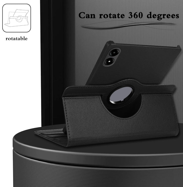 Redmi Pad Pro 5G (12.1 inch) Leather Stand Smart Case Cover 360° MultiAngle Rotatable Case Cover