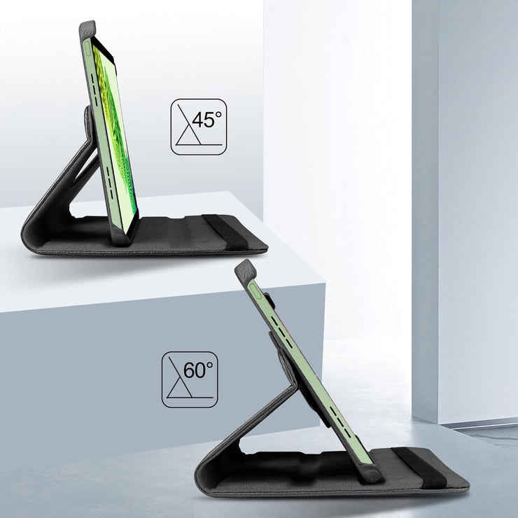 Realme Pad 2 (11.5 inch) Leather Stand Smart Case Cover 360° MultiAngle Rotatable Case Cover