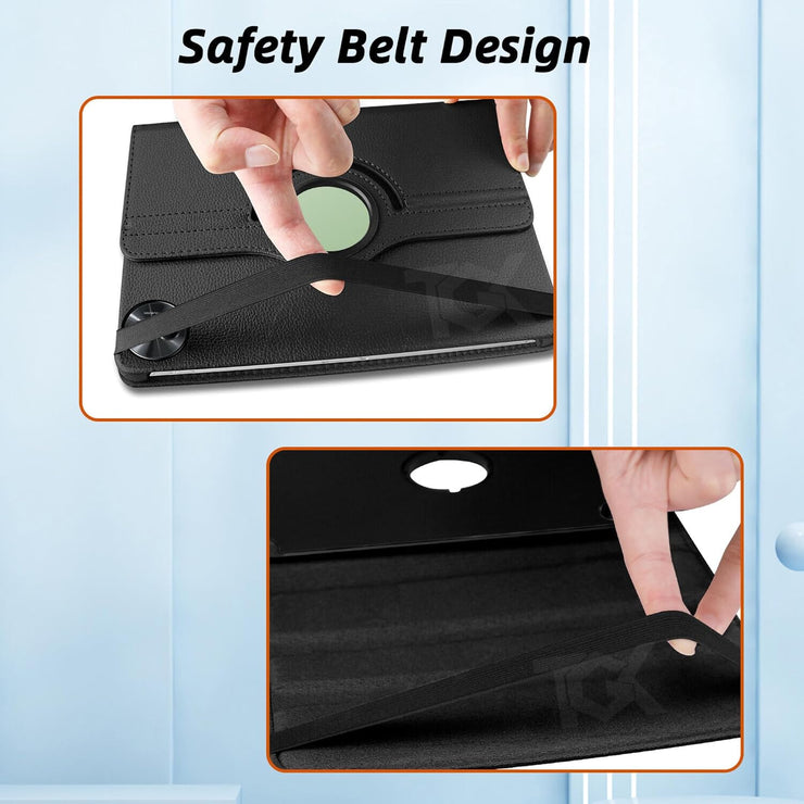 Realme Pad 2 (11.5 inch) Leather Stand Smart Case Cover 360° MultiAngle Rotatable Case Cover