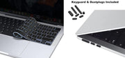 Enthopia Case Compatible with MacBook Air 15 inch M4 A3241 M3 A3114 M2 A2941 Release 2025 2024 2023 with Touch ID Hard Shell Plastic Cover Keyguard Dust Plugs, Smoke Black