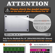 Shock Absorbing Case for MacBook Air 15 inch 2024/2023 Release A3114/A2941 M3/M2 Chip