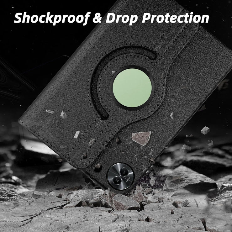 Realme Pad 2 (11.5 inch) Leather Stand Smart Case Cover 360° MultiAngle Rotatable Case Cover