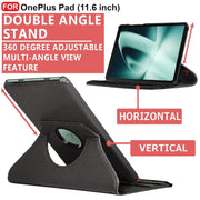 OnePlus Pad (11.6 inch) Rotating Faux Leather Case