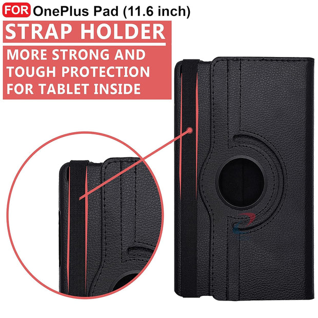 OnePlus Pad (11.6 inch) Rotating Faux Leather Case