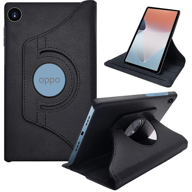 Oppo Pad Air (10.3 inch) Leather Stand Smart Case Cover 360° MultiAngle Rotatable Case Cover