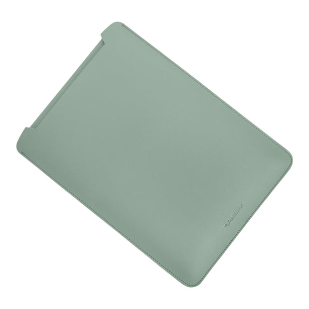 13" Vegan Leather Laptop Sleeve (Mint)