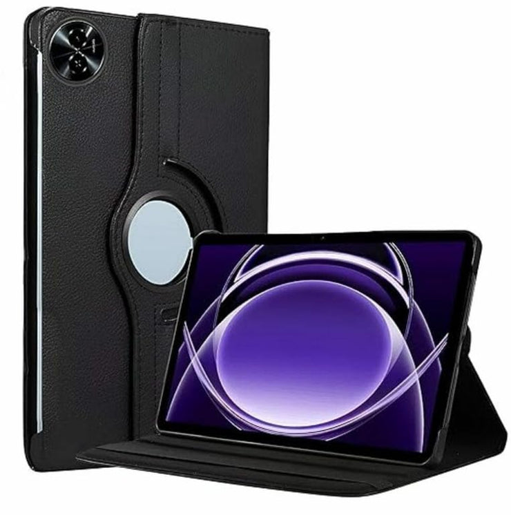 Realme Pad 2 Lite (10.95 Inch) Leather Stand Smart Case Cover 360° MultiAngle Rotatable Case Cover