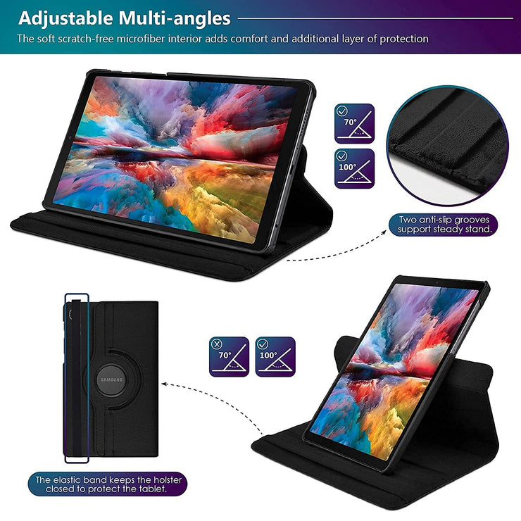 Realme Pad 2 Lite (10.95 Inch) Leather Stand Smart Case Cover 360° MultiAngle Rotatable Case Cover