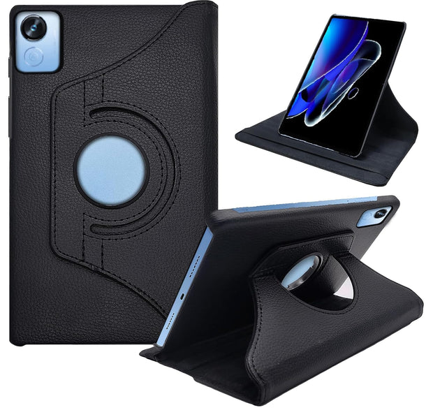 Realme Pad X (11 inch) Leather Stand Smart Case Cover 360° MultiAngle Rotatable Case Cover
