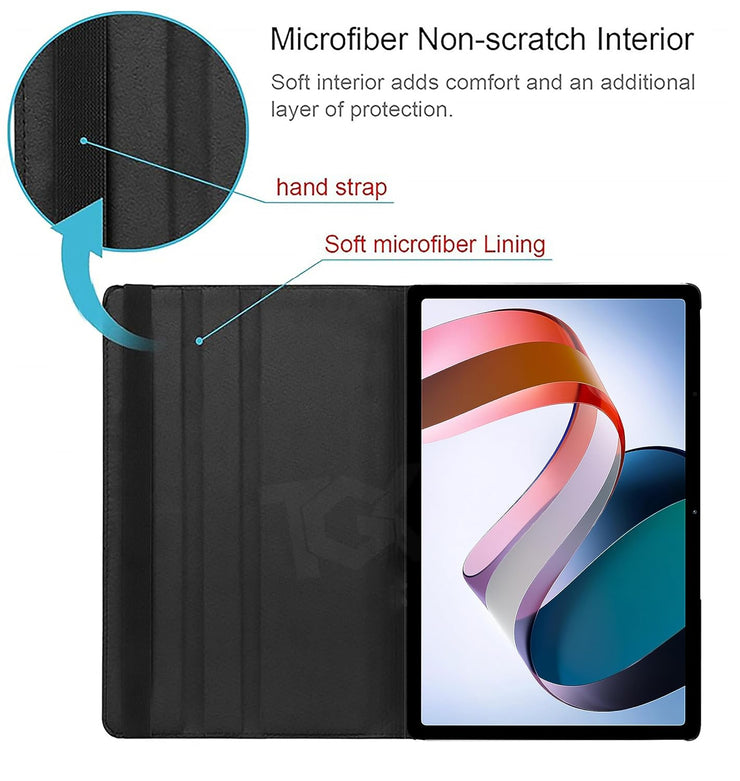 Redmi Pad 10.61 inch Tablet Case 360° MultiAngle Rotatable Case Cover