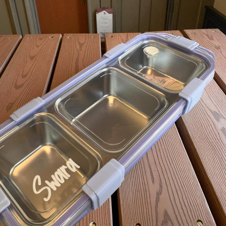 Personalised Bento Box 3 Compartments
