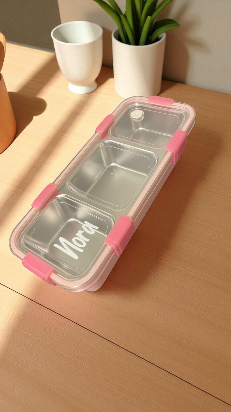 Personalised Bento Box 3 Compartments