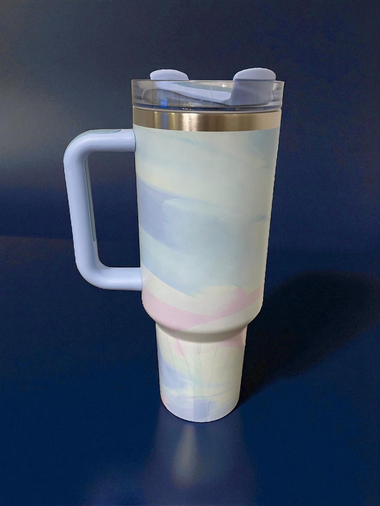 Personalised Insulated Tumbler with Handle