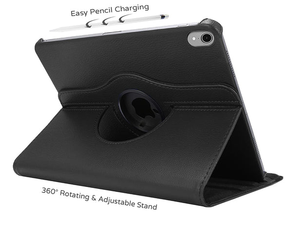 IPad Air 2024 11 inch Rotating Faux Leather Case