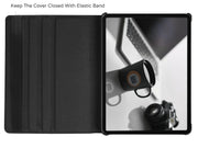 IPad Air 2024 11 inch Rotating Faux Leather Case