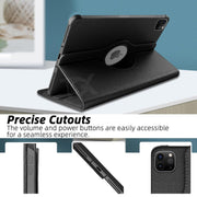 IPad Pro 12.9 inch 6th Gen (2022) Rotating Faux Leather Case