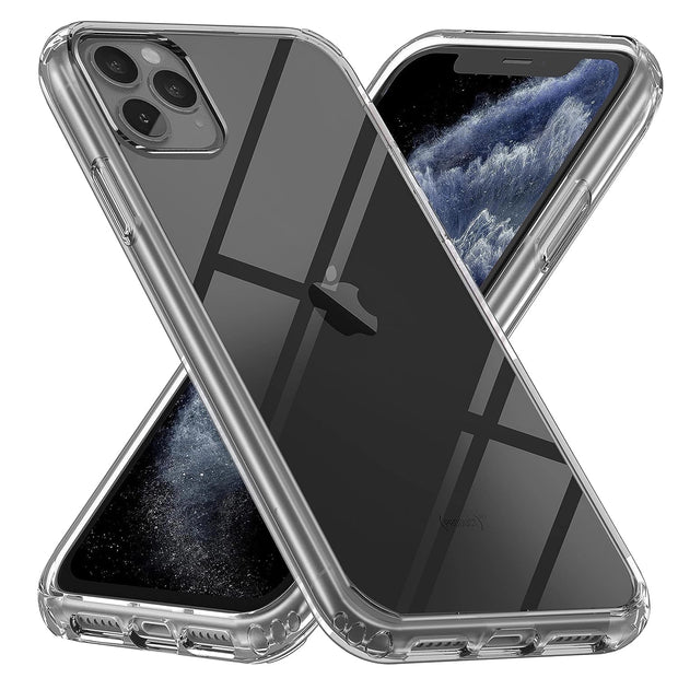 iPhone 11 Pro Max Case Clear Transparent Shockproof Protective Phone Soft Silicone Slim Cover for iPhone 11 Pro Max (Transparent)