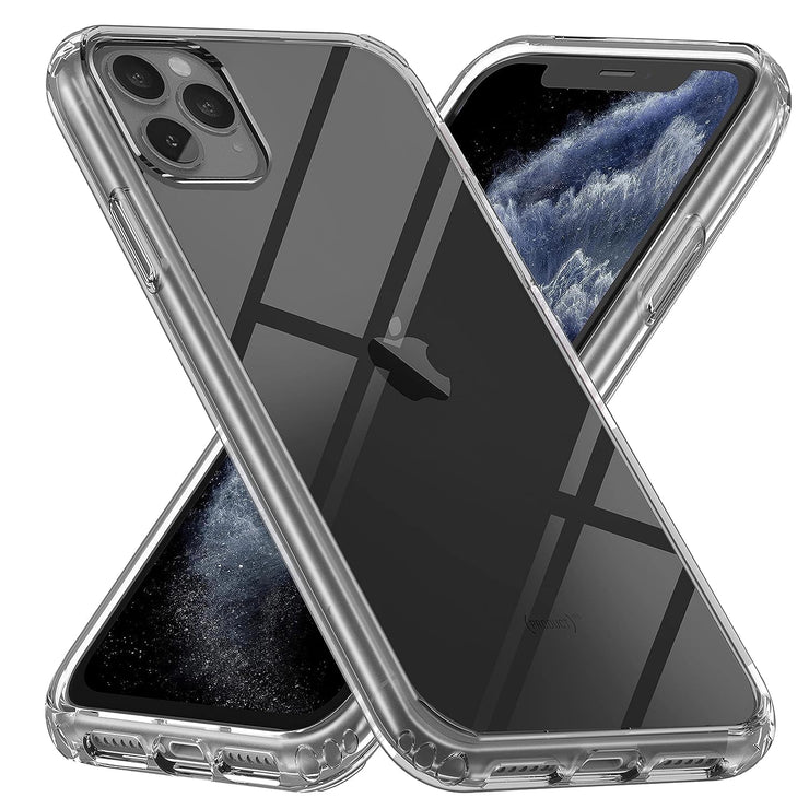 iPhone 11 Pro Max Case Clear Transparent Shockproof Protective Phone Soft Silicone Slim Cover for iPhone 11 Pro Max (Transparent)
