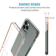 iPhone 11 Pro Max Case Clear Transparent Shockproof Protective Phone Soft Silicone Slim Cover for iPhone 11 Pro Max (Transparent)