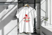 Christmas Tshirt - For Kids - Personalised - Monogram with name