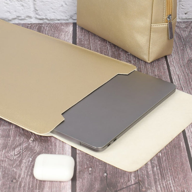 13" Vegan Leather Laptop Sleeve - Enthopia