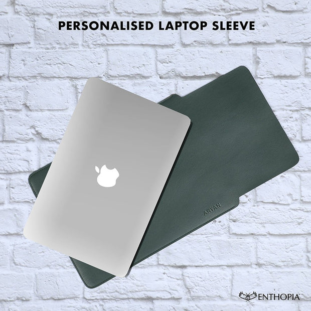 13" Vegan Leather Laptop Sleeve - Enthopia