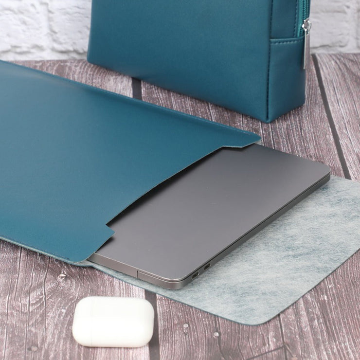 13" Vegan Leather Laptop Sleeve - Enthopia