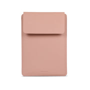 13" Vegan Leather Laptop Sleeve (Nude) - Enthopia