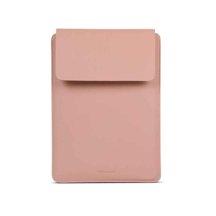 13" Vegan Leather Laptop Sleeve (Nude) - Enthopia