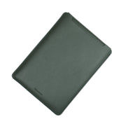 13" Vegan Leather Laptop Sleeve (Olive green) - Enthopia