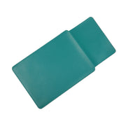 13" Vegan Leather Laptop Sleeve (Teal) - Enthopia