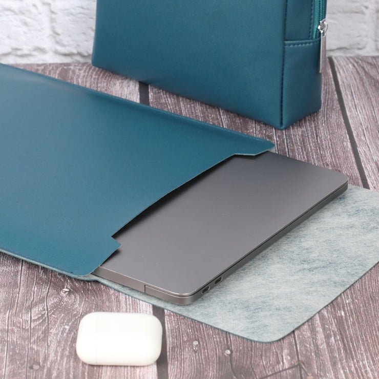 14" Vegan Leather Laptop Sleeve - Enthopia