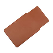 14" Vegan Leather Laptop Sleeve (Tan) - Enthopia