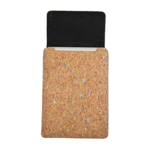 16" Laptop Sleeve (Colourful Cork) - Enthopia