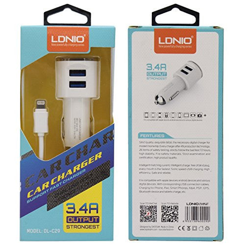 Car Charger with 2 USB Ports - Enthopia