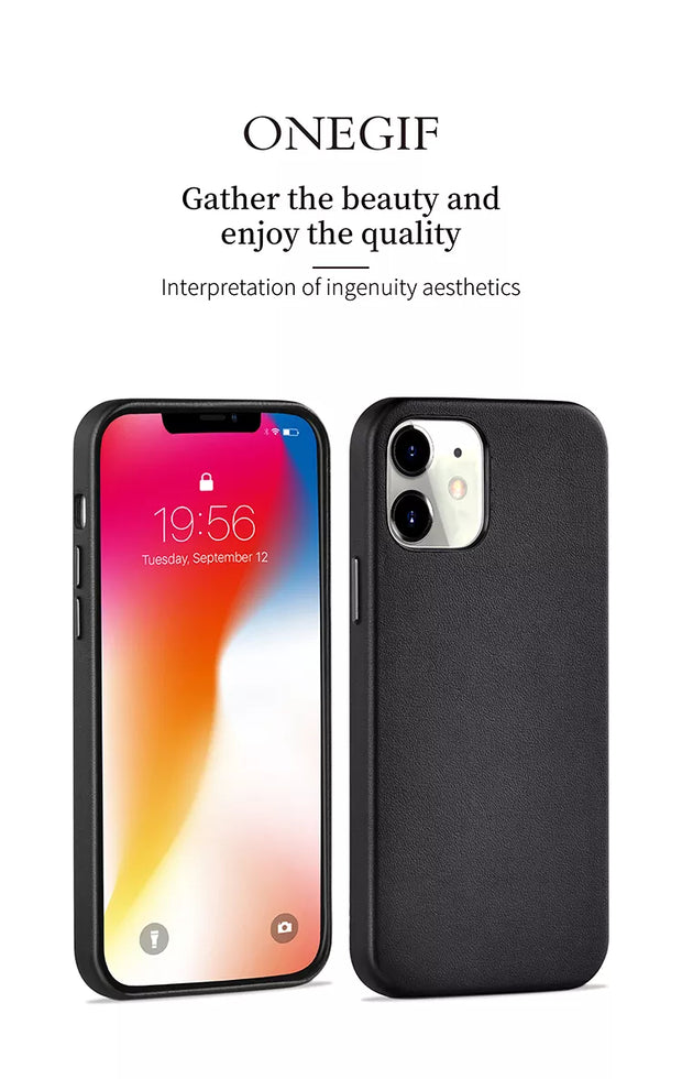 Iphone Faux Leather Case - Enthopia