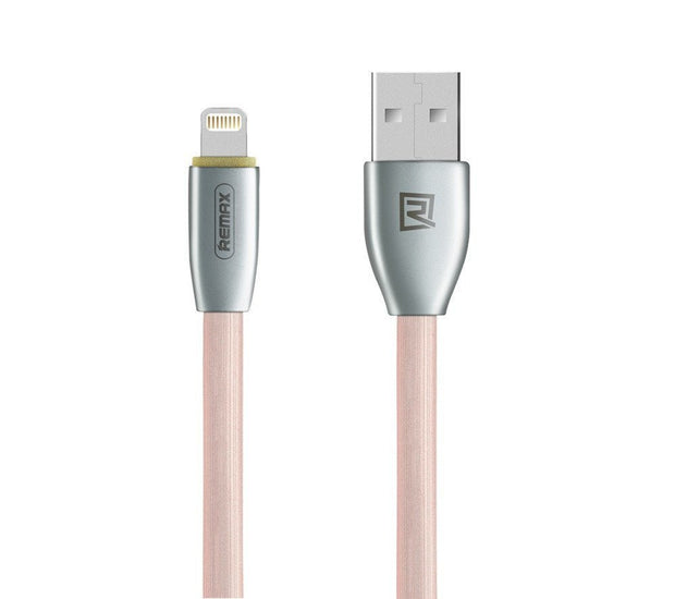 Cable - Lightning Charging Cable For Apple - Remax Knight Data USB Cable with Charging Indicator With Auto Power Cut for to prevent Over Charge - Enthopia
