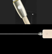 Cable - Lightning Charging Cable For Apple - Remax Knight Data USB Cable with Charging Indicator With Auto Power Cut for to prevent Over Charge - Enthopia