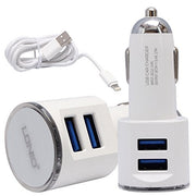 Car Charger with 2 USB Ports - Enthopia