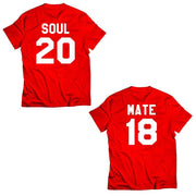 Couple Half Sleeve Round Neck T-Shirt - Soul Mate - Enthopia