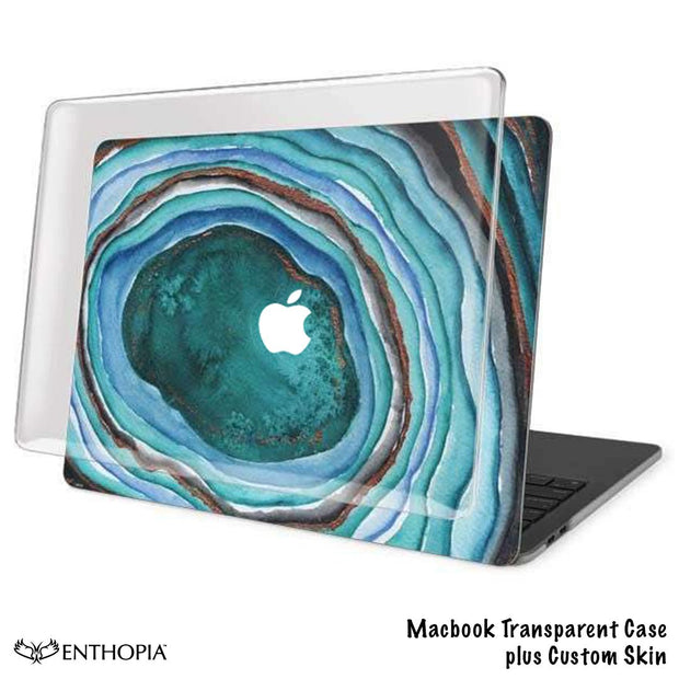 Custom Printed Skin Plus Case - Macbook Air 13" - Older Model (2010-2017) - Enthopia