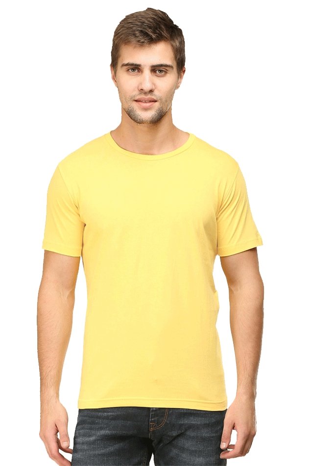 Customised Round Neck Half Sleeves Tshirt - Enthopia