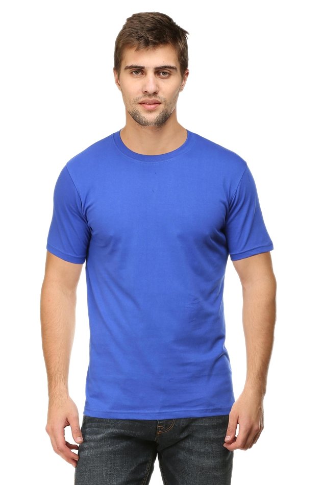 Customised Round Neck Half Sleeves Tshirt - Enthopia