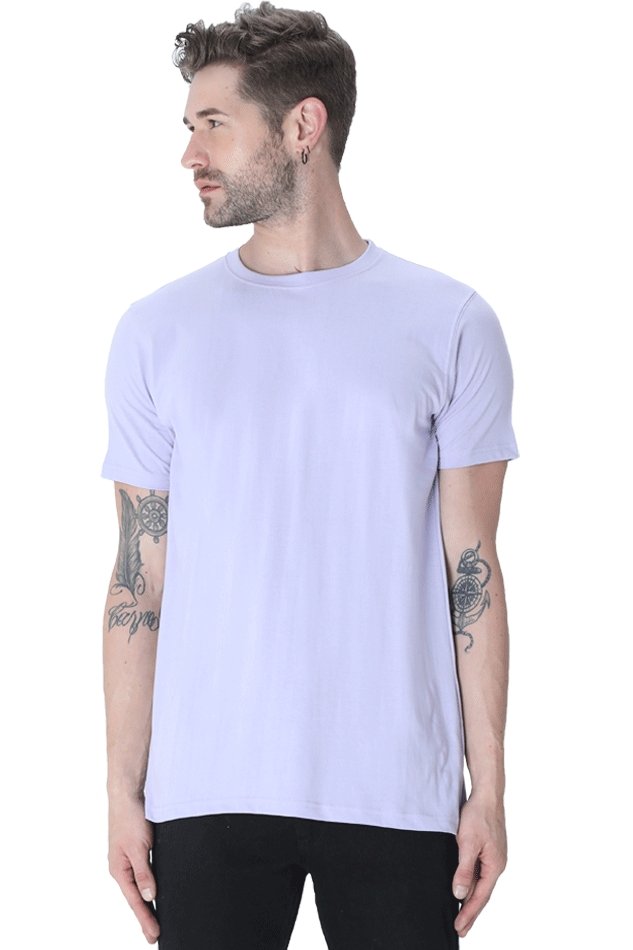 Customised Round Neck Half Sleeves Tshirt - Enthopia